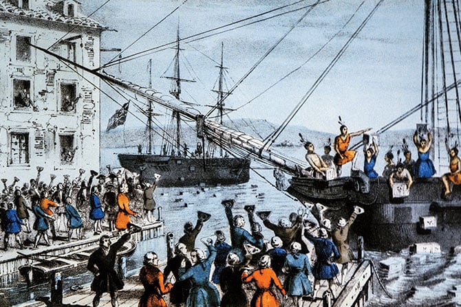 Boston tea party презентация