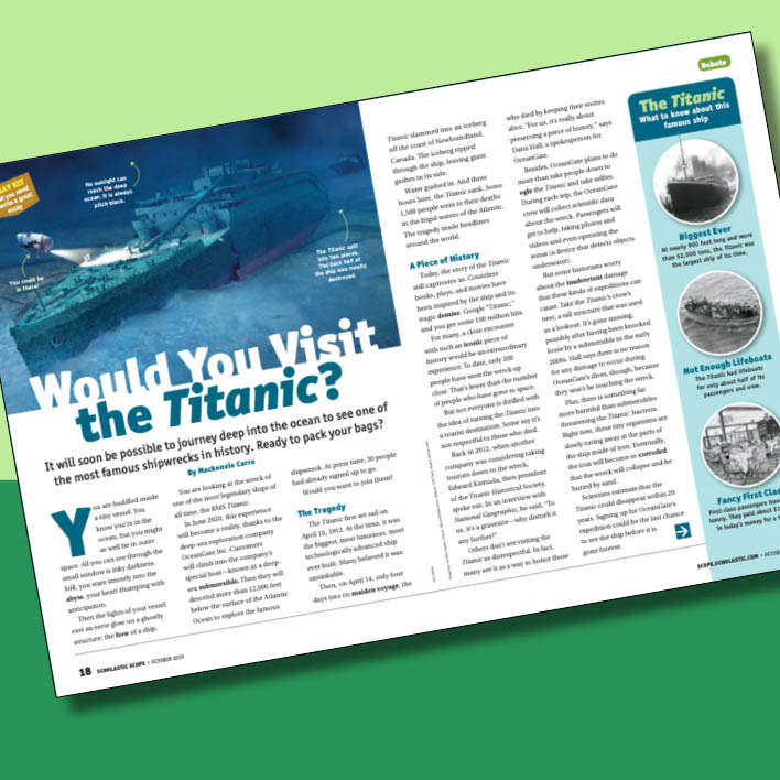 Would You Visit the Titanic?