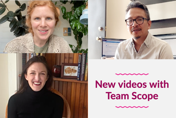 new videos with team scope