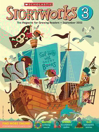 cover of September 2022 issue of Storyworks 3